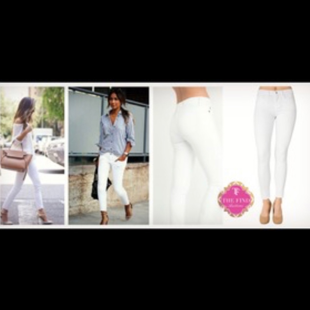 White jeans/jeggings